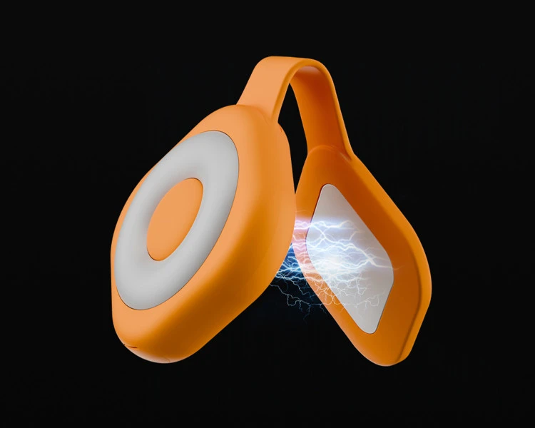 Svítilna LED, magnetická, béžová