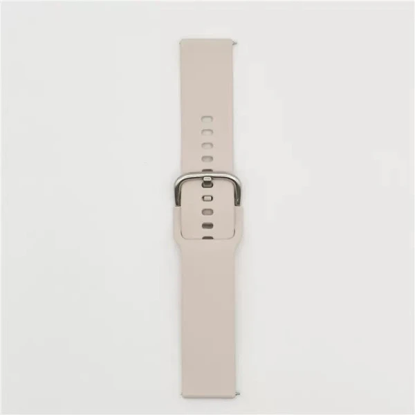 Silikonový řemínek ALIGATOR 22mm, béžová