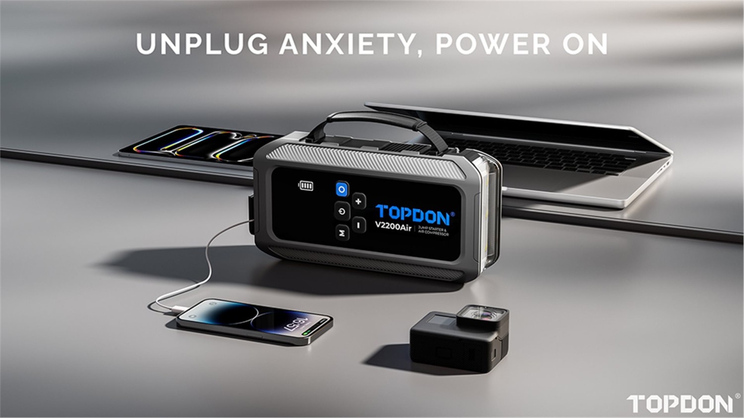 TOPDON Car Jump Starter JumpSurge V2200air