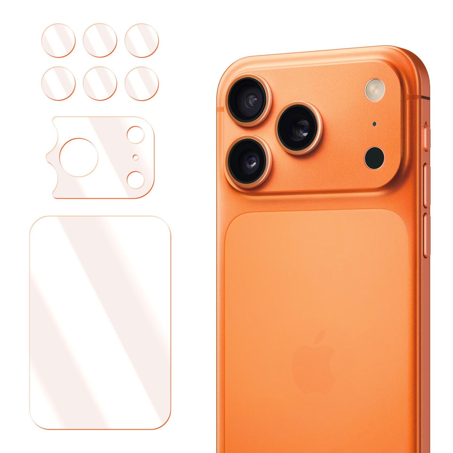 Ochranná fólie 3mk FullBack Kit pro Apple iPhone 17 Pro Max