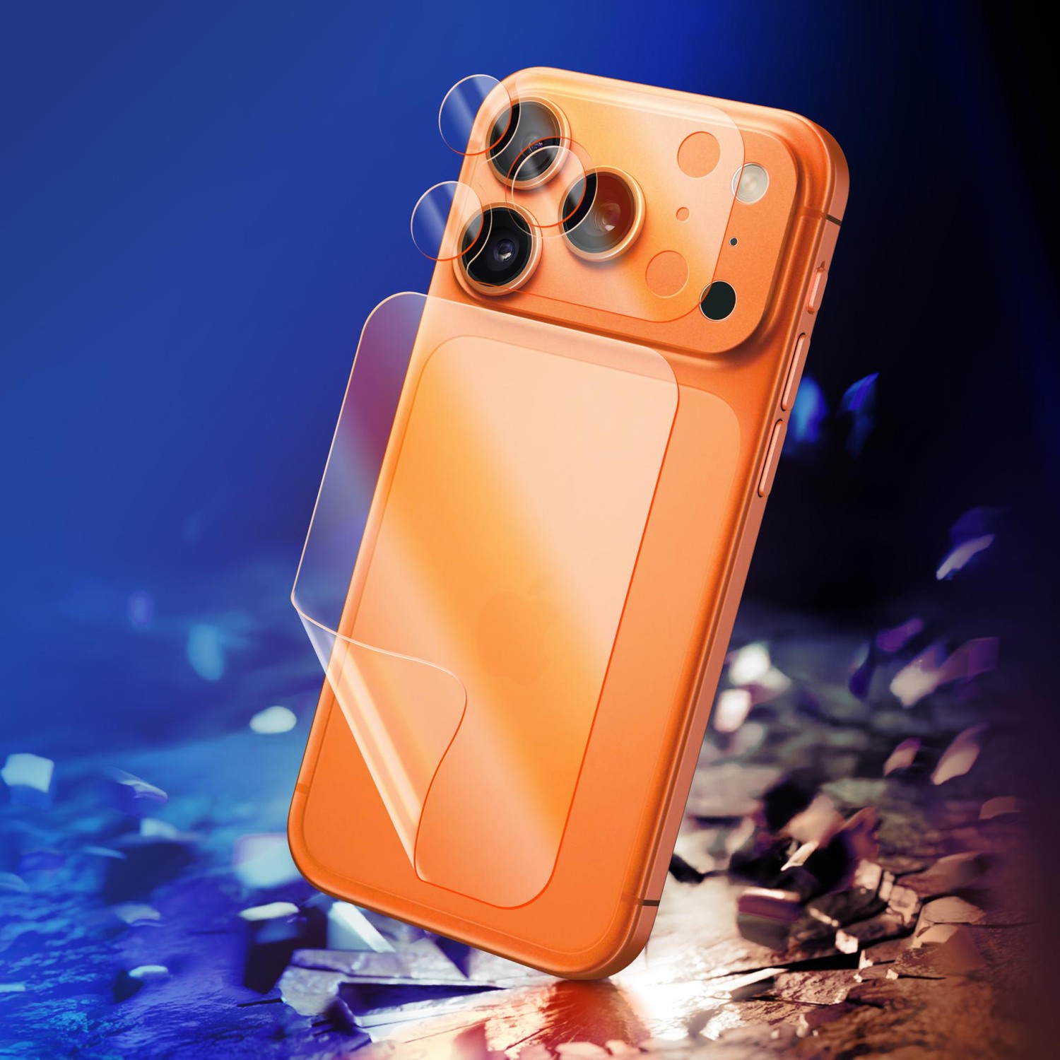 Ochranná fólie 3mk FullBack Kit pro Apple iPhone 17 Pro