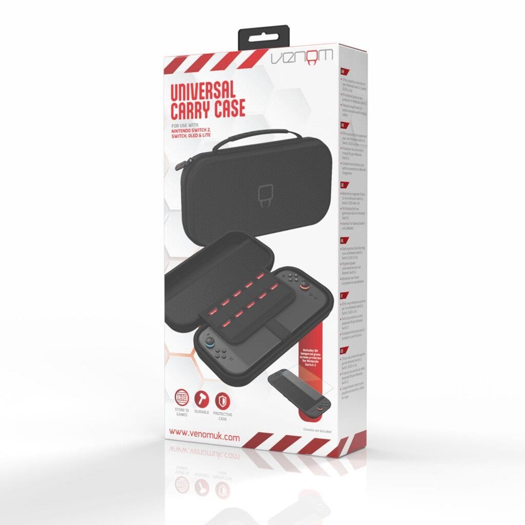 Venom VS4933 Nintendo Switch 2/Switch/OLED/Lite Carry Case
