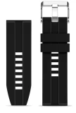 Silikonový řemínek pro Aligator Watch Pro a Aligator Watch Pro X 22mm, černá
