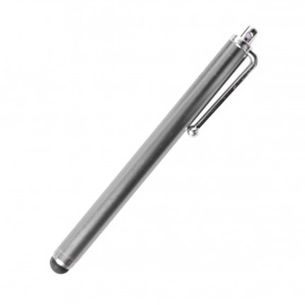 Stylus UNI, pro kapacitní dotykové displeje, stříbrná