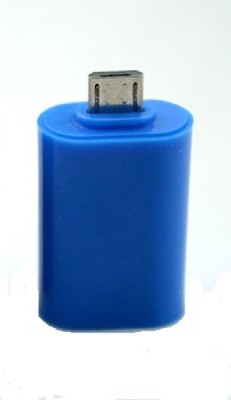 Adaptér microUSB/USB (OTG), modrá