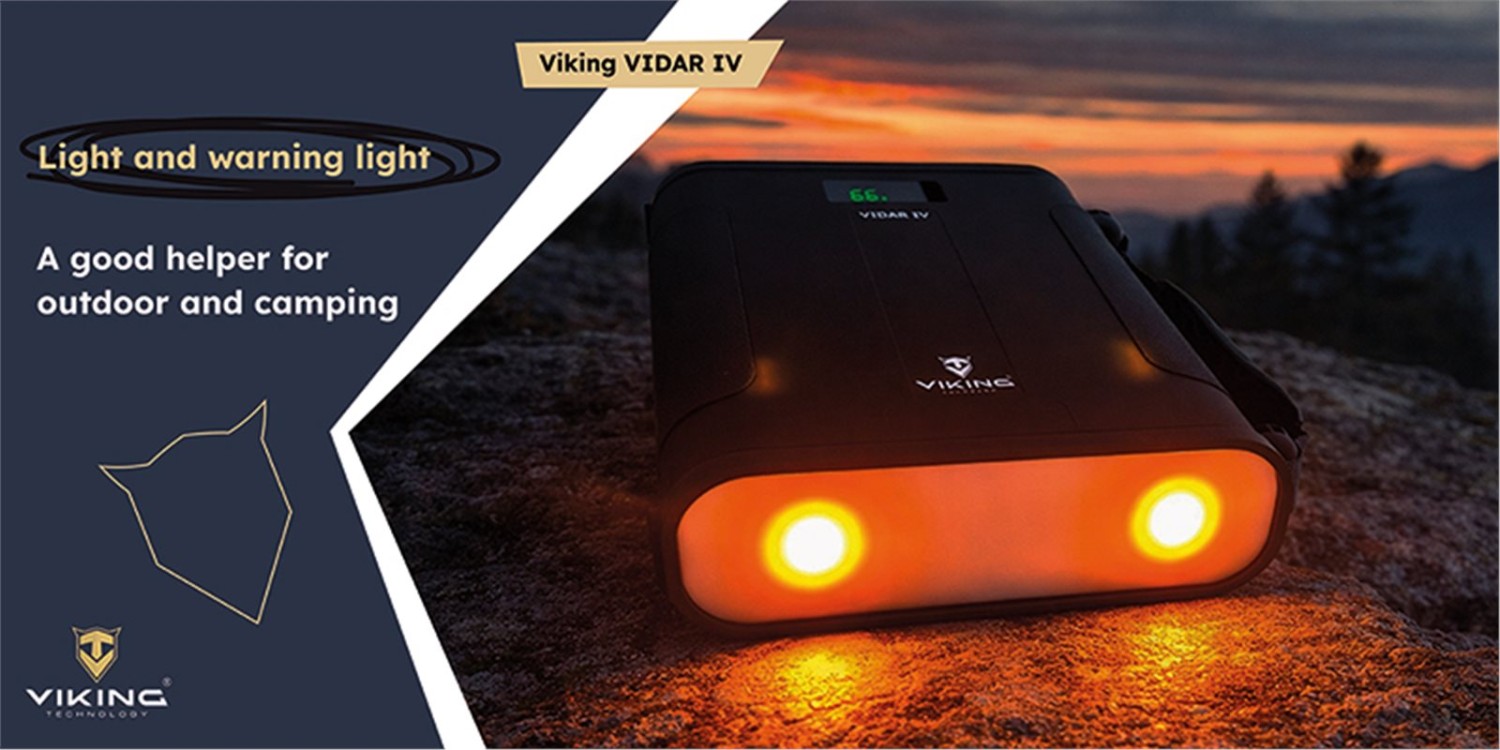 Outdoorová powerbanka Viking VIDAR IV/144000mAh/MAX 360W/USB-A/USB-C/cigaretová zásuvka/Big Anderson