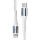 Kabel 3mk Hyper Cable N-SERIES USB-C to Lightning 3m PD 3.0 9V/3A 27W, bílá