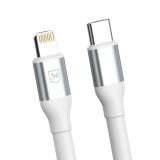 Kabel 3mk Hyper Cable N-SERIES USB-C to Lightning 3m PD 3.0 9V/3A 27W, bílá