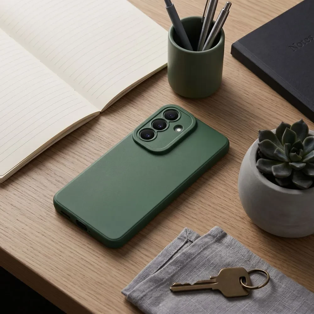 Zadní ochranný kryt Matt 2.0 pro Samsung Galaxy A54 5G, tmavě zelená
