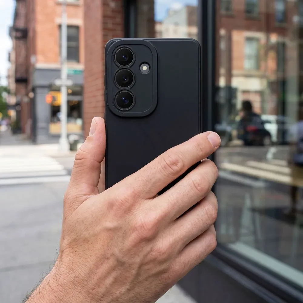 Zadní ochranný kryt Matt 2.0 pro Samsung Galaxy A54 5G, černá