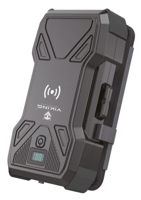 Solární powerbanka VIKING TYR III/Output:1xUSB-C,2xUSB-A/Wireless charge 15W max/30000mAh/LED světlo