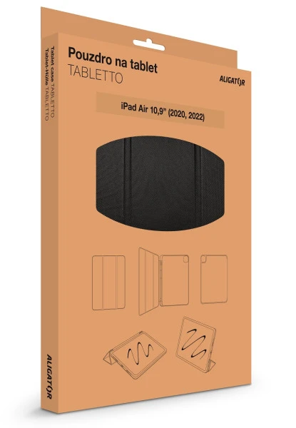Pouzdro ALIGATOR TABLETTO pro iPad Air 10,9" (2020,2022), černá