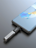 Adaptér iPEAX OTG USB-C / USB-A, černá