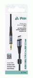 Adaptér iPEAX USB-C / 3,5 MM JACK 1,5 M, černá