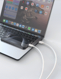 Kabel iPEAX TPU USB-C / LIGHTNING 1M, USB 2.0, bílá