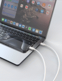 Kabel iPEAX TPU USB-C / USB-C 1,5M, 5A, 100W, bílá