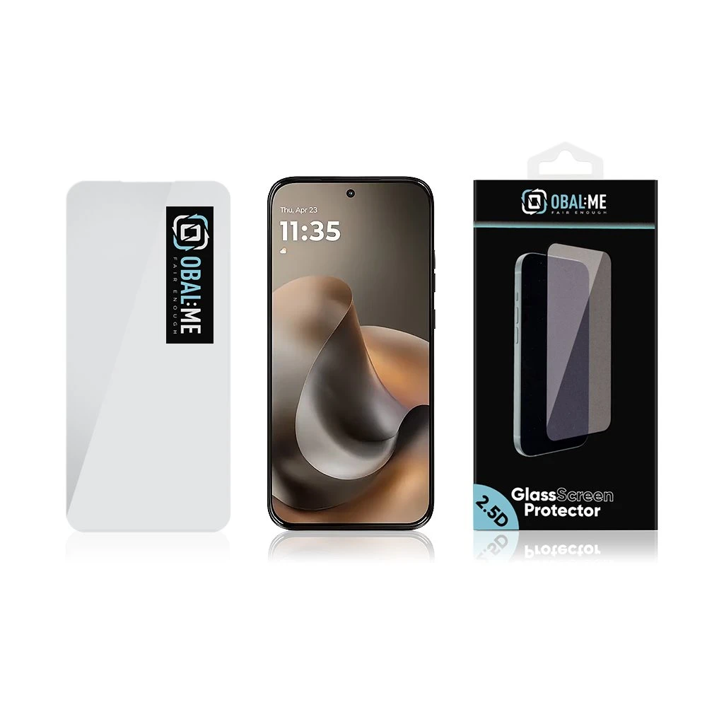 OBAL:ME 2.5D Tvrzené Sklo pro Motorola G77 Clear