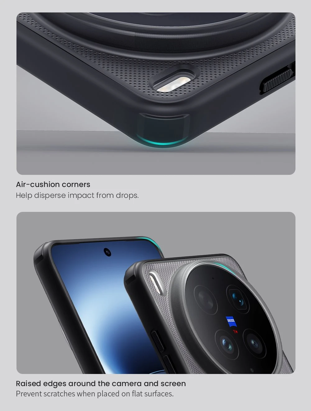 Nillkin Super Frosted PRO Magnetic Zadní Kryt pro Vivo X300 Ultra Transparent Black