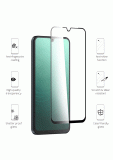 Tvrzené sklo Swissten Full Glue, Color Frame, Case Friendly pro Xiaomi Redmi A7 Pro 5G / 4G, černá