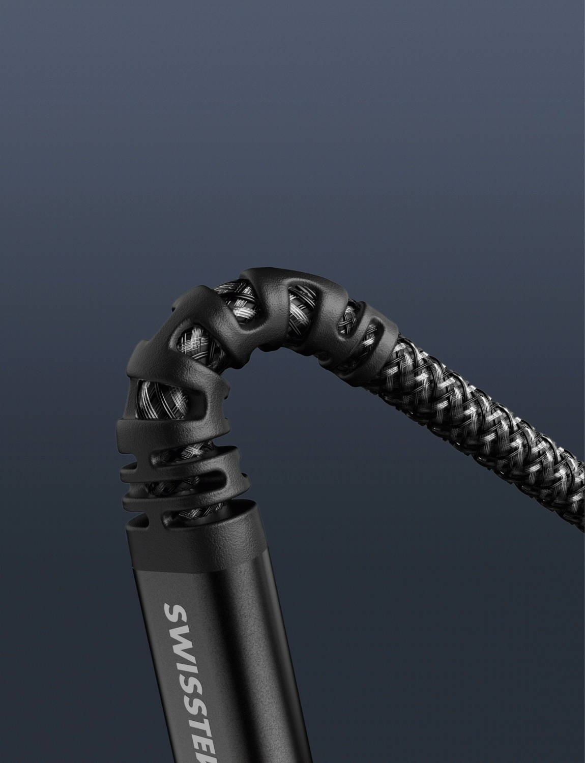 DATOVÝ KABEL SWISSTEN KEVLAR 4in1 3A 1,5 M, ANTRACIT