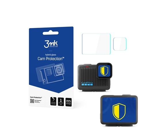 Ochranné sklo 3mk Cam Protection pro GoPro HERO 4K (2024)