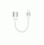 OTG ADAPTÉR SWISSTEN TEXTILE LIGHTNING / USB-A, 0,12 M, BÍLÁ