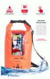 VODOTĚSNÉ POUZDRO SWISSTEN WATERPROOF, ORANŽOVÁ