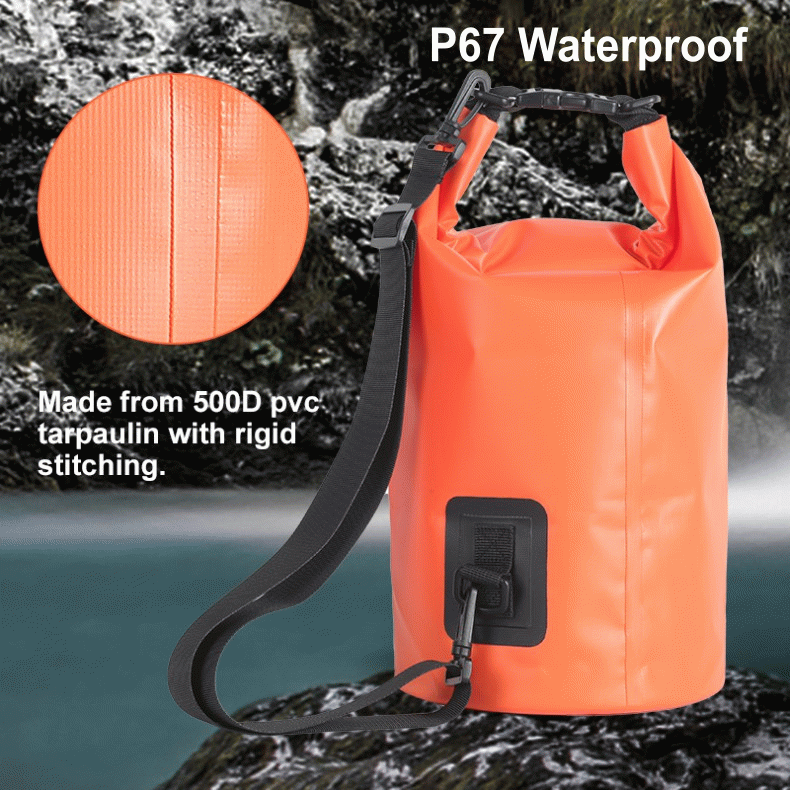 VODOTĚSNÉ POUZDRO SWISSTEN WATERPROOF, ORANŽOVÁ