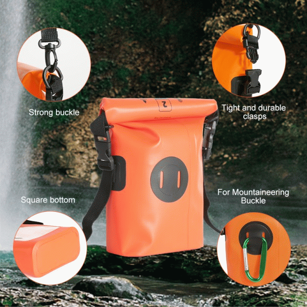 VODOTĚSNÉ POUZDRO SWISSTEN WATERPROOF, ORANŽOVÁ