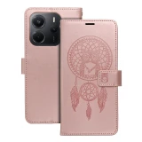MEZZO Book case for XIAOMI Motorola G37 / G57 POWER dreamcatcher rose gold