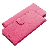MEZZO Book case for XIAOMI Motorola G67 / G77 mandala magenta