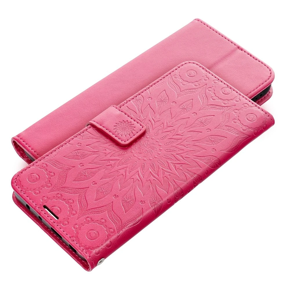 MEZZO Book case for XIAOMI Motorola G67 / G77 mandala magenta
