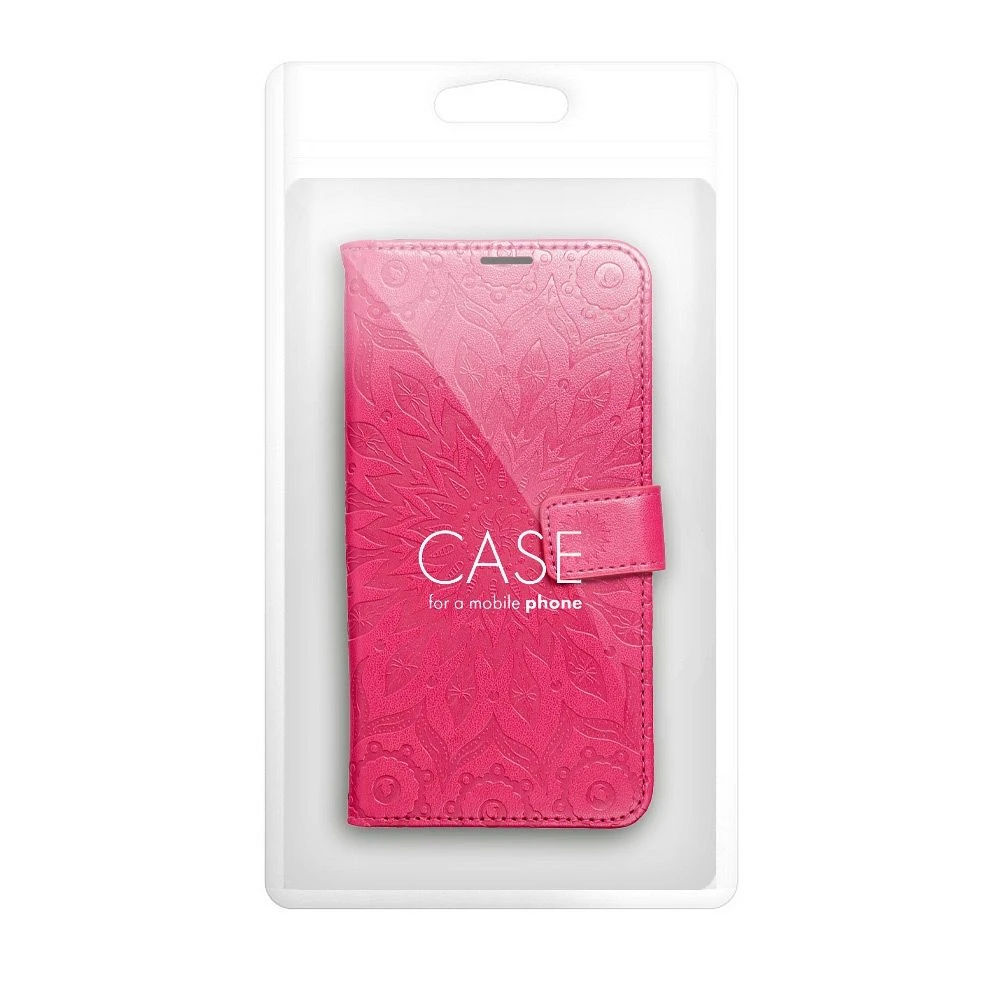 MEZZO Book case for XIAOMI Motorola G67 / G77 mandala magenta