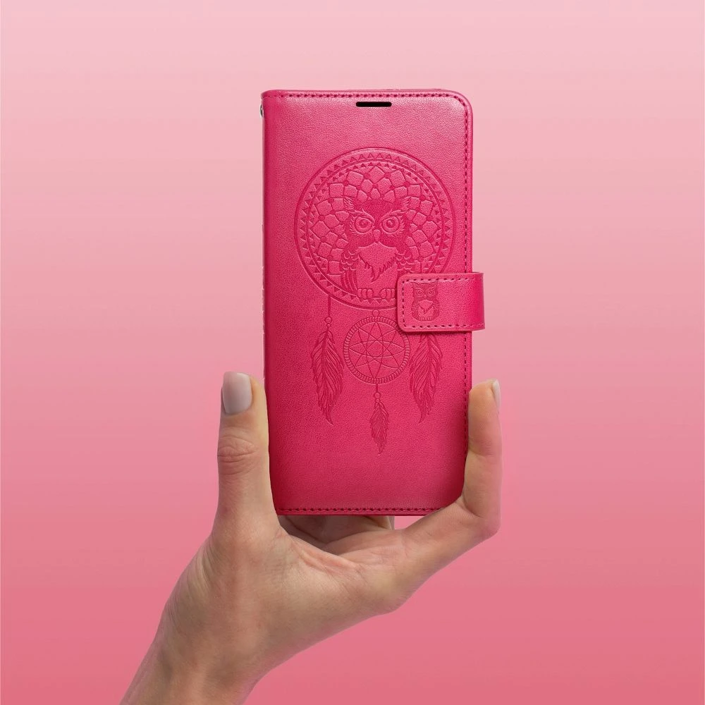 MEZZO Book case for XIAOMI Motorola G37 / G57 POWER dreamcatcher magenta