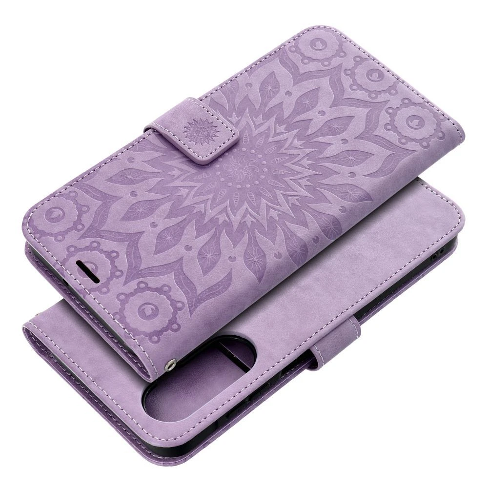 MEZZO Book case for XIAOMI Motorola G67 / G77 mandala purple