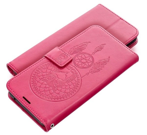Flipové pouzdro MEZZO Book case pro Motorola Moto G17, dreamcatcher magenta