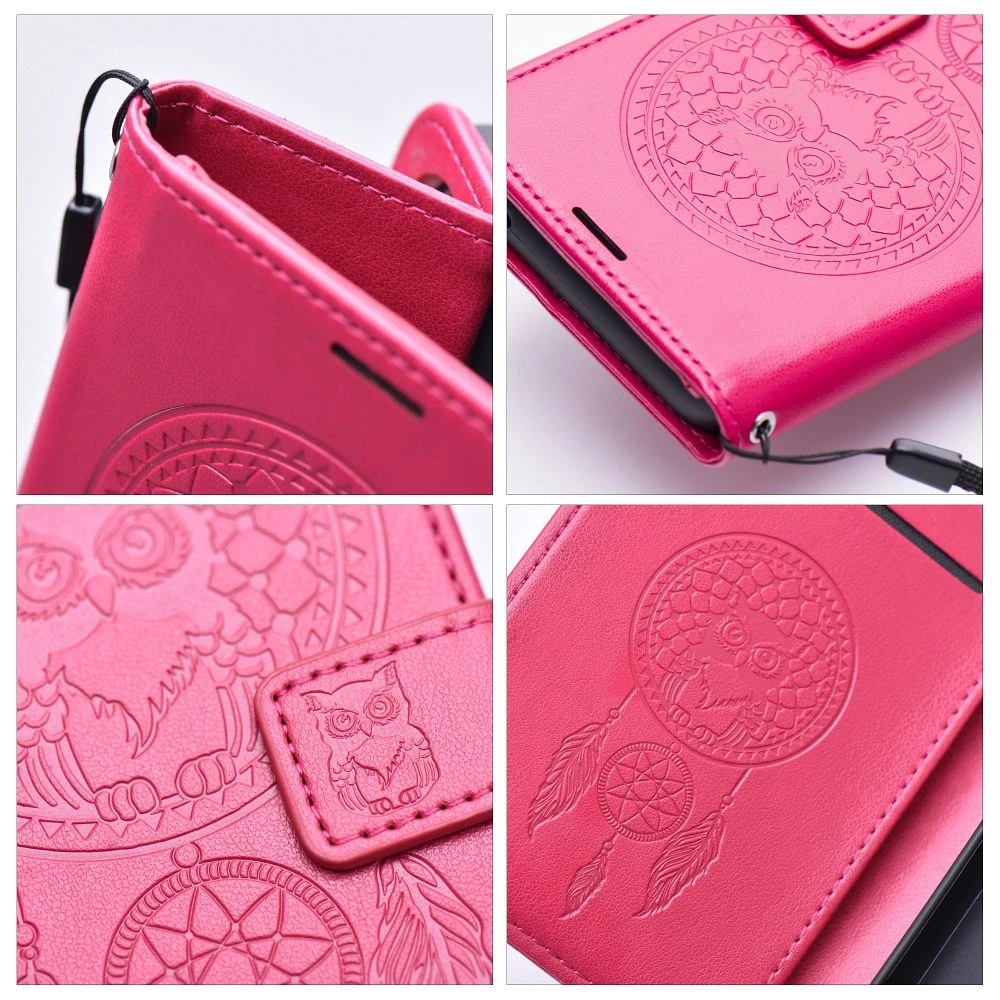 MEZZO Book case for XIAOMI Motorola G67 / G77 dreamcatcher magenta