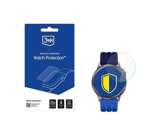 Hybridní sklo 3mk Watch Protection FlexibleGlass pro Huawei WATCH GT Runner 2 (3ks)