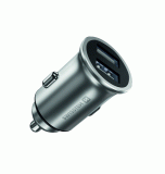 ADAPTÉR SWISSTEN CL 2x USB 4,8A METAL, STŘÍBRNÁ