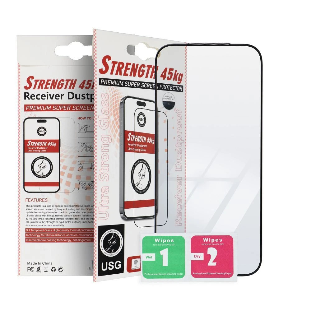 Tempered Glass ULTRA STRONG 45kg for SAMSUNG S24 FE