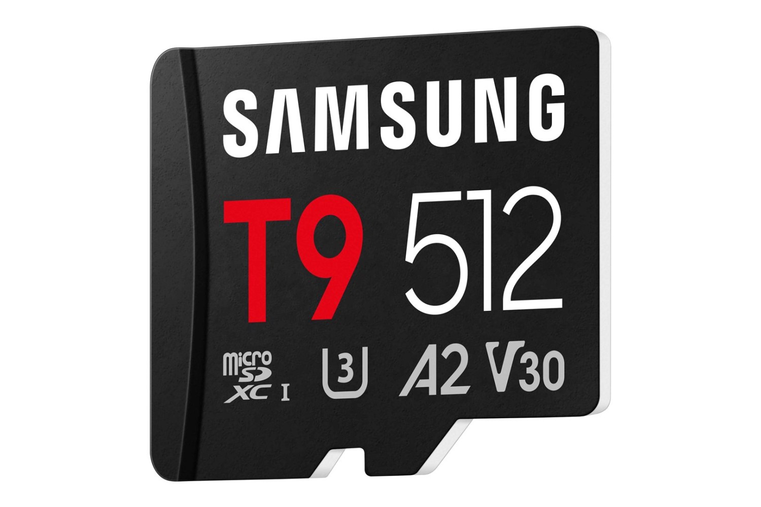 Paměťová karta Samsung T9/Micro SDXC/512GB/UHS-I U3 / Class 10/+ Adaptér/Černá