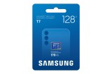 Paměťová karta Samsung T7/Micro SDXC/128GB/UHS-I U3 / Class 10, modrá