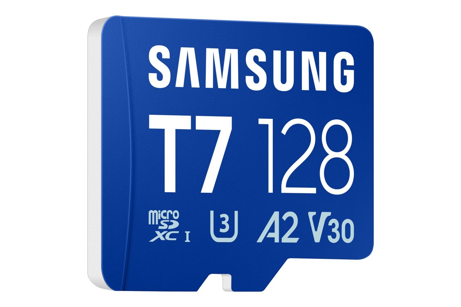 Paměťová karta Samsung T7/Micro SDXC/128GB/UHS-I U3 / Class 10, modrá
