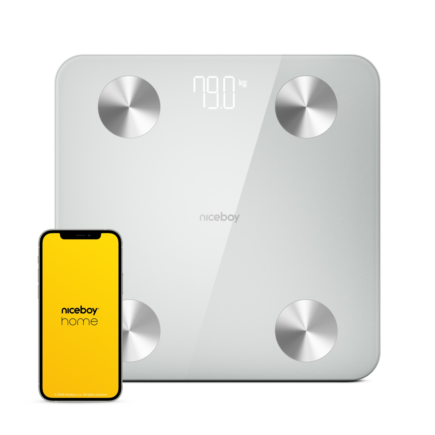 Niceboy Smartscale 2 Arctic White