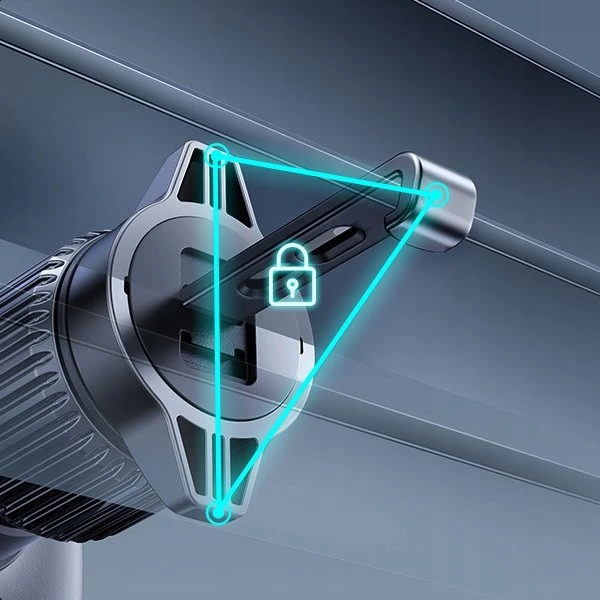 Magnetický držák do auta s bezdrátovým nabíjením Baseus PrimeTrip VC2 Pro Cooling 25W Cosmic, černá