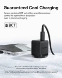 Nabíječka USB-A + USB-C Baseus Palm Fast 30W, černá