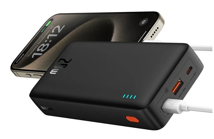 Powerbanka 20000mAh Baseus Airpow 20W Fast Charge, černá