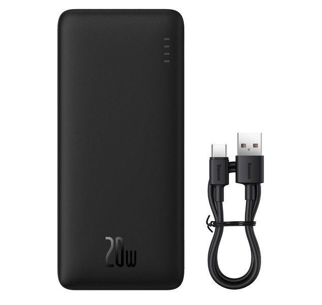 Powerbanka 20000mAh Baseus Airpow 20W Fast Charge, černá