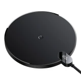 Bezdrátová nabíječka Baseus Digital LED Displej Gen 2, 15W, černá