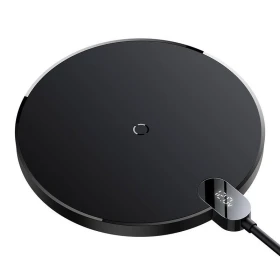 Bezdrátová nabíječka Baseus Digital LED Displej Gen 2, 15W, černá